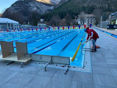 WK ijstzwemmen: 'Je moet eigenlijk gewoon lekker relaxed blijven.'