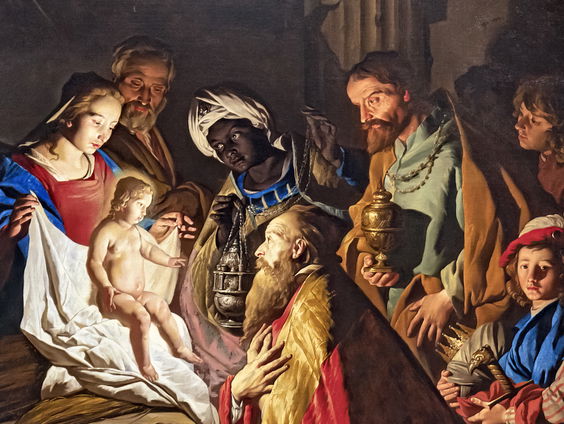 Os, ezel, kribbe en mirre