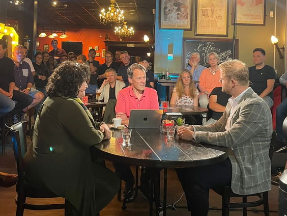 Dit is de Dag Verkiezingscafé: Caroline van der Plas & Sander Smit (BBB) over de Europese verkiezingen