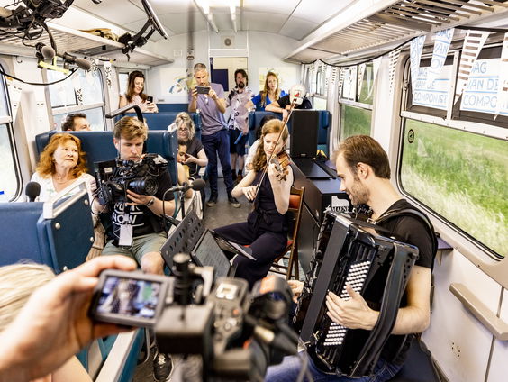 Kate Moore is bij de Dag van de Componist