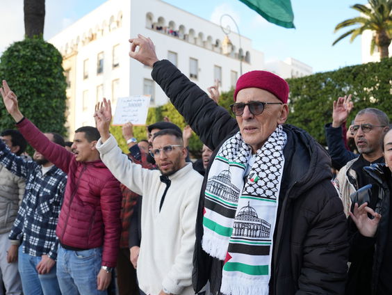 Protest in Marokko: havenarbeiders weigeren lossen schepen met mogelijk Israëlisch wapentuig