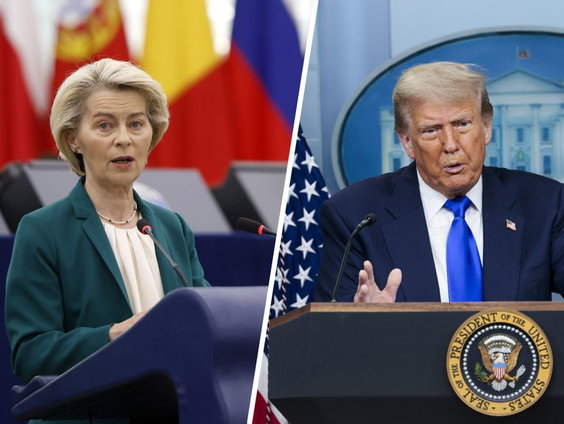 Brussel bij Nacht: handelsdeal tussen EU en de VS