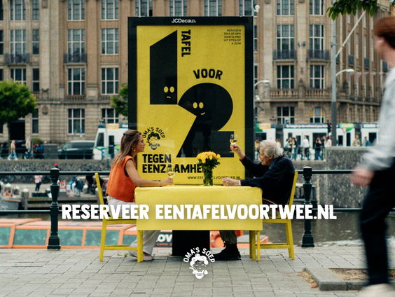 Een Tafel voor Twee: Voor een prikkie uit eten met je opa of oma op 4 juni