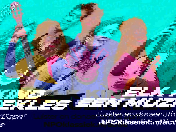 Lekkere Track: Elk kind een muziekles!