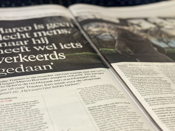 Journalist Victor Schildkamp interviewde Nathalie Thielen uit Marco Borsato rechtszaak