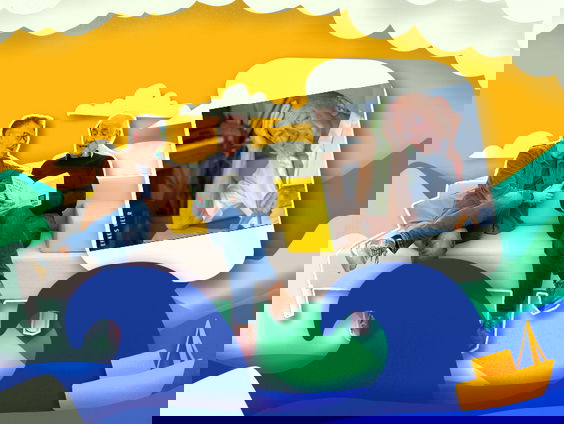 Frits Spits over 'De Zee' van Gerard van Maasakkers