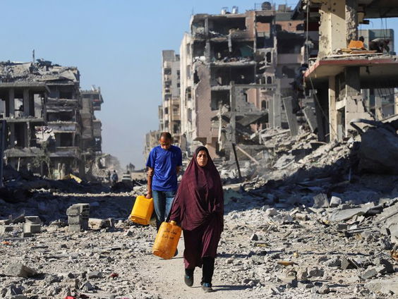 Weer naar school in Gaza