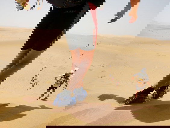 Hasna El Maroudi loopt in de Marathon des Sables 'in de voetsporen van haar voorouders'