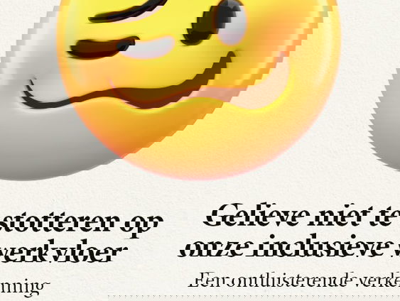 Hindernissen voor mensen die stotteren op de werkvloer: 'Er werd soms dagenlang niet tegen mij gepraat'