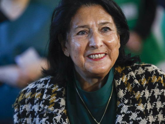 Georgische president roept bevolking op tot protest tegen vervalste verkiezingen