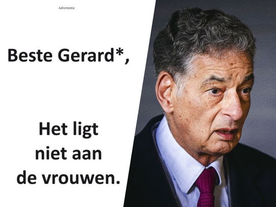 Advertentie corrigeert advocaat Spong: 'Verkrachting nooit de schuld van slachtoffer'