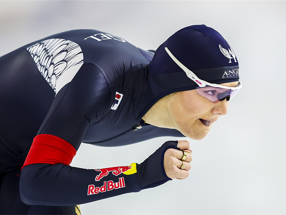 Floris Prenger: 17-jarige Angel Daleman was de verrassing in schaatsweekend en liet grote namen achter zich