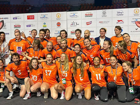 Tim doet mee aan het WK tikkertje in India: "We zijn pas vier maanden bezig"