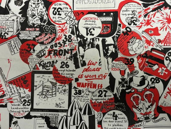 Verzet met humor: bordspel Ennesbeërtje (NSB'ertje) ontdekt in Rotterdam