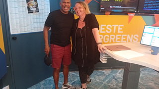 Roue meets Chelle again in het theater