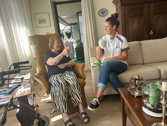 Speciaal washandje moet helpen 'verzorgend wassen'