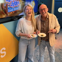 Een hartige boekweit pannenkoek tijdens Koken met Sandra