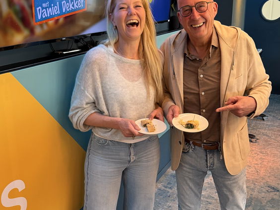 Een hartige boekweit pannenkoek tijdens Koken met Sandra