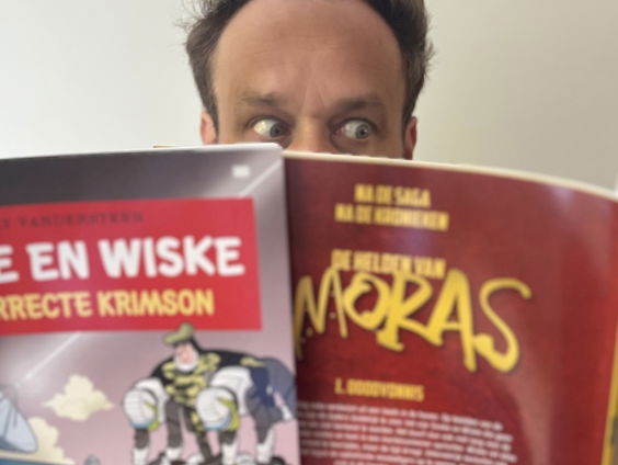 Koen Maas loopt warm voor de nieuwe Suske en Wiske