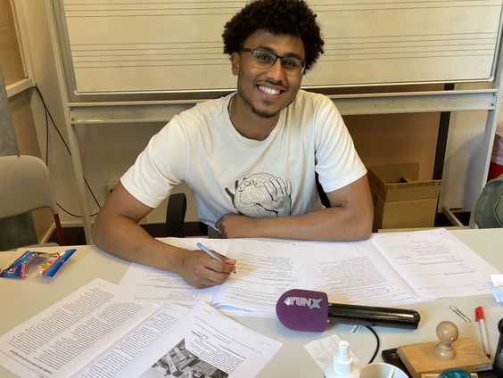 Reporter Yannick ging in gesprek met de examenleerlingen op zijn oude school!