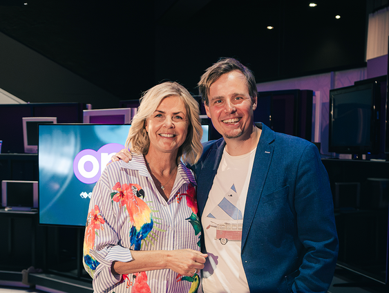 Irene Moors duikt in haar televisie-herinneringen bij Henk van Steeg