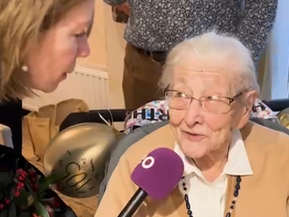 Jannie viert 105e verjaardag