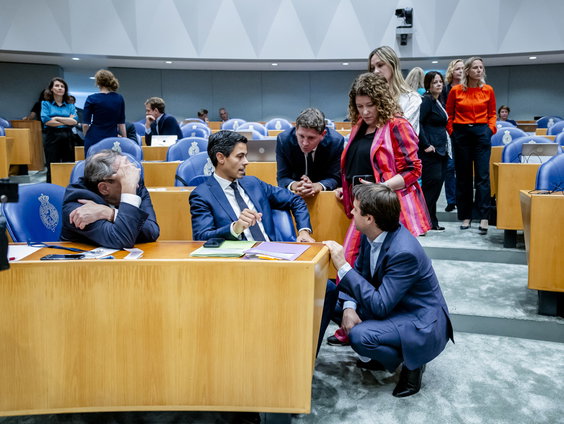 Kabinet Jetten begint weer