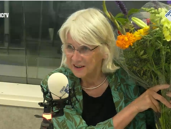 Joke van Leeuwen, winnaar van de Tollensprijs 2025