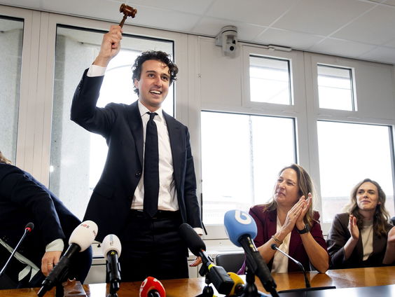 Jesse Klaver nieuwe partijlijder GroenLinks-PvdA