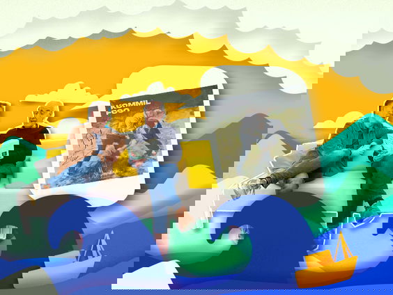 Frits Spits over 'Ik de vader, jij de zoon' van Kommil Foo