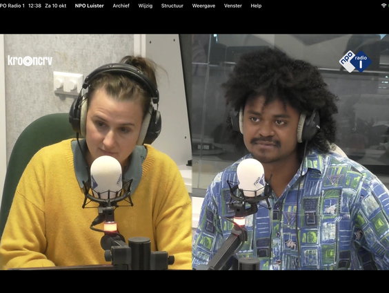 Maud Vanhauwaert en Roan Kasanmonadi, ambassadeurs van de week van het Nederlands