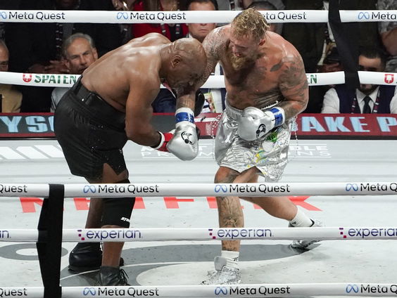 Is de bokswedstrijd tussen Jake Paul en Anthony Joshua doorgestoken kaart?