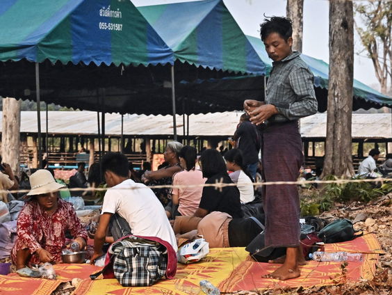 Gevluchte Myanmarese burgers ook in Thailand niet veilig