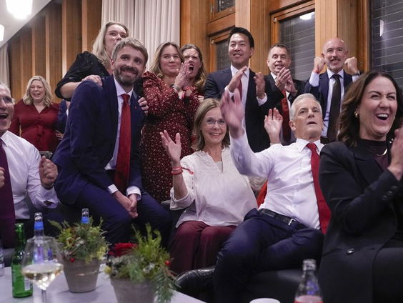 Links blok van premier Støre wint Noorse verkiezingen nipt