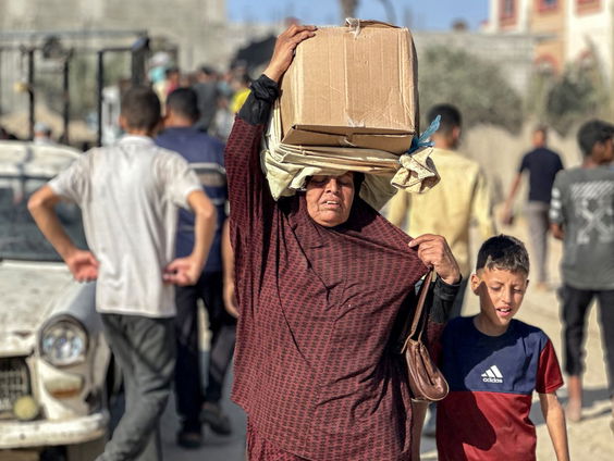 Voedseluitgifte Gaza door omstreden Gaza Humanitarian Foundation opnieuw stilgelegd