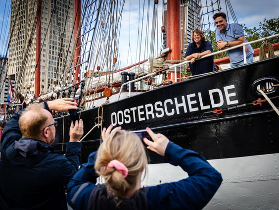 Historische zeilboot Oosterschelde is terug in Nederland
