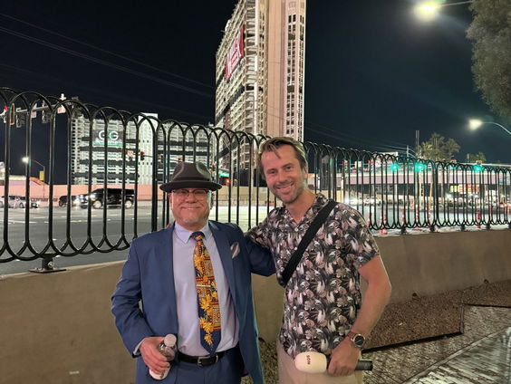 Rudy Bouma ontmoet Charlie Granado in Las Vegas