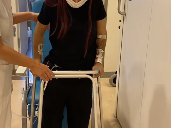 Joanna verloor haar onderbeen, maar deze track heeft haar er doorheen gesleept