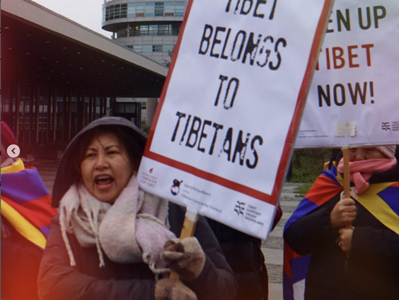 "Free Tibet!" Voorzitter van 'Students for a Free Tibet' Kunsel Rinchen Dorjee over de Dag van de Tibetaa ...