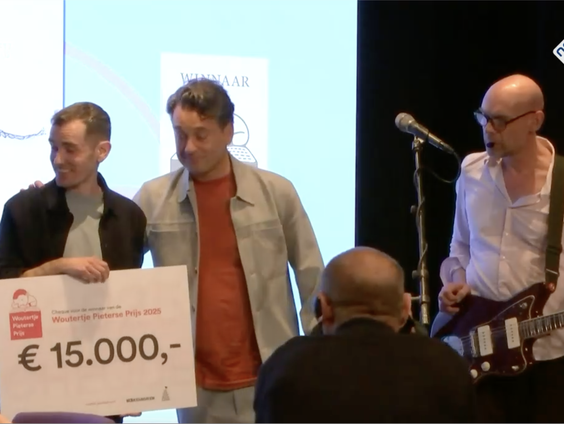 'Oever' van Ludwig Volbeda wint Woutertje Pieterse Prijs 2025