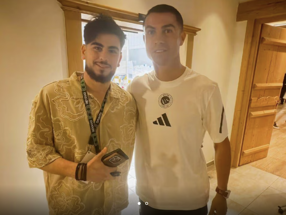 Wat een droom! Kapper Mousa had Cristiano Ronaldo als klant