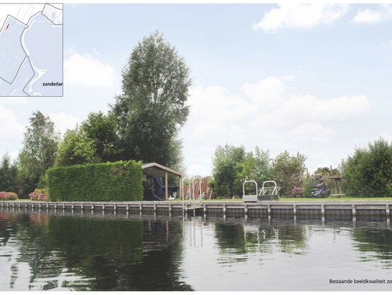 Protest in Vinkeveen tegen nieuwe bouwregels voor veen-eilandjes