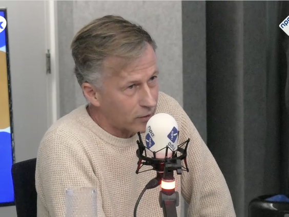 Andries Jonker op De Perstribune