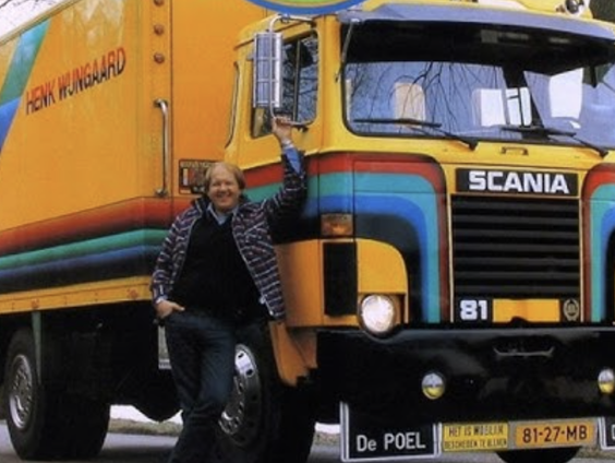 Groot feest voor Henk Wijngaard: zijn truck is terug!