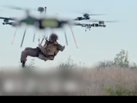 Drone gebruikt om gewonde soldaat te redden