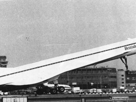Terug naar Toen: Eerste vlucht Britse Concorde