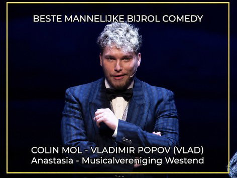 Colin is genomineerd voor een Amateur Musical Award