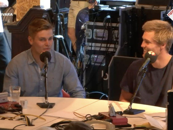 Zeilers Bart Lambriex en Floris van der Werken bereiden zich voor op de Olympische Spelen