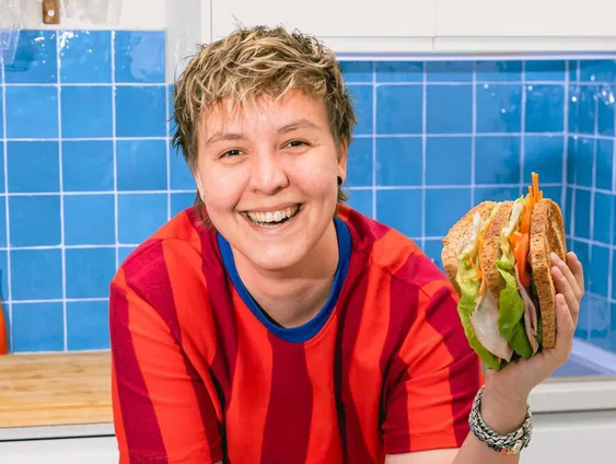 Soraya Riem is jurylid bij het NK Broodbeleggen