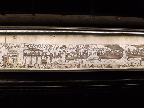 Deel van tapijt van Bayeux teruggevonden